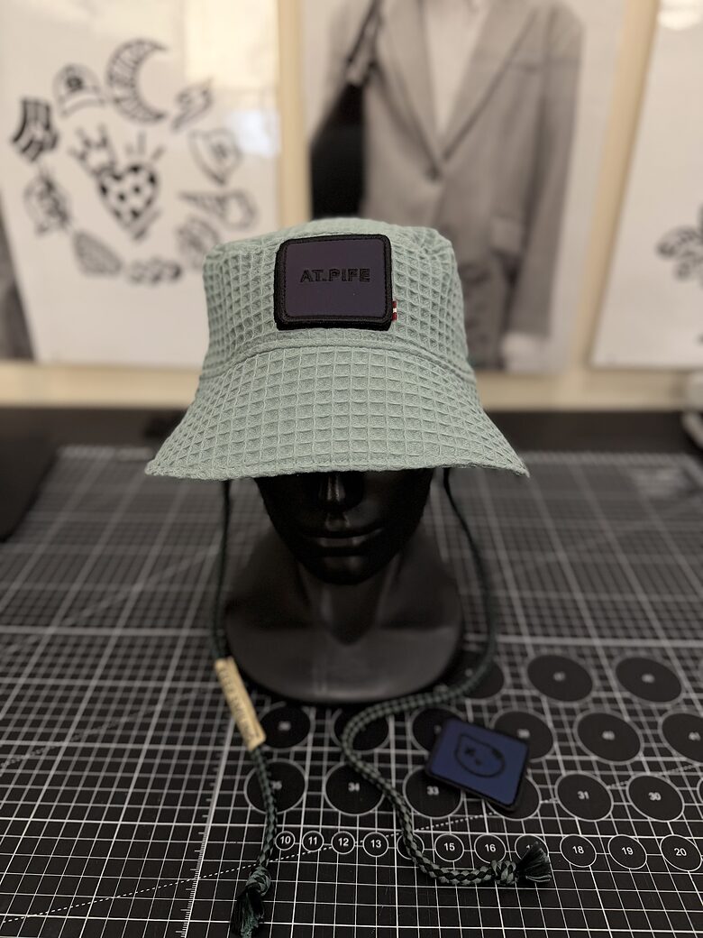 Kids COTTON BUCKET HAT / mint (XS, S)