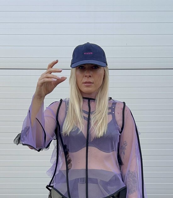 Corduroy CAP / oxford navy