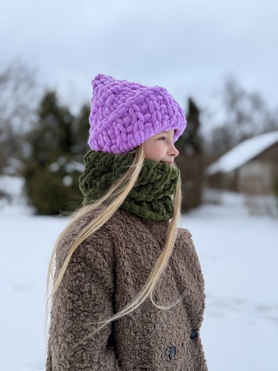 NEW! Kids puffy big HAT | solid color