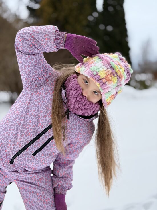 NEW! Kids puffy big HAT | multicolor