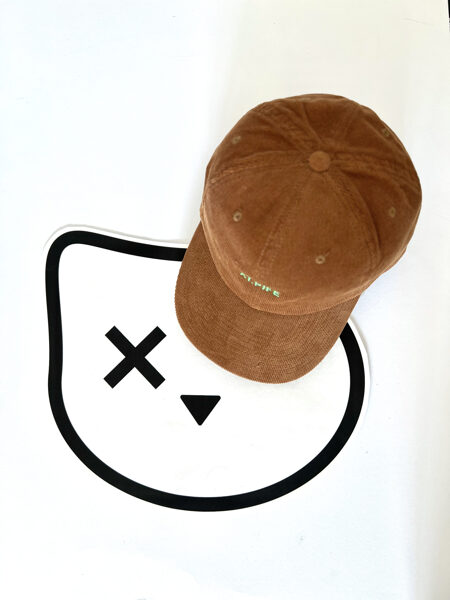 New! Corduroy CAP / camel